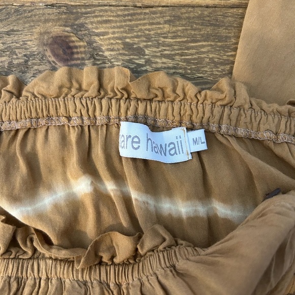 TIARE HAWAII Ryden Maxi Dress Strapless in Sand Dunes Lightweight Elastic waist - Picture 5 of 10